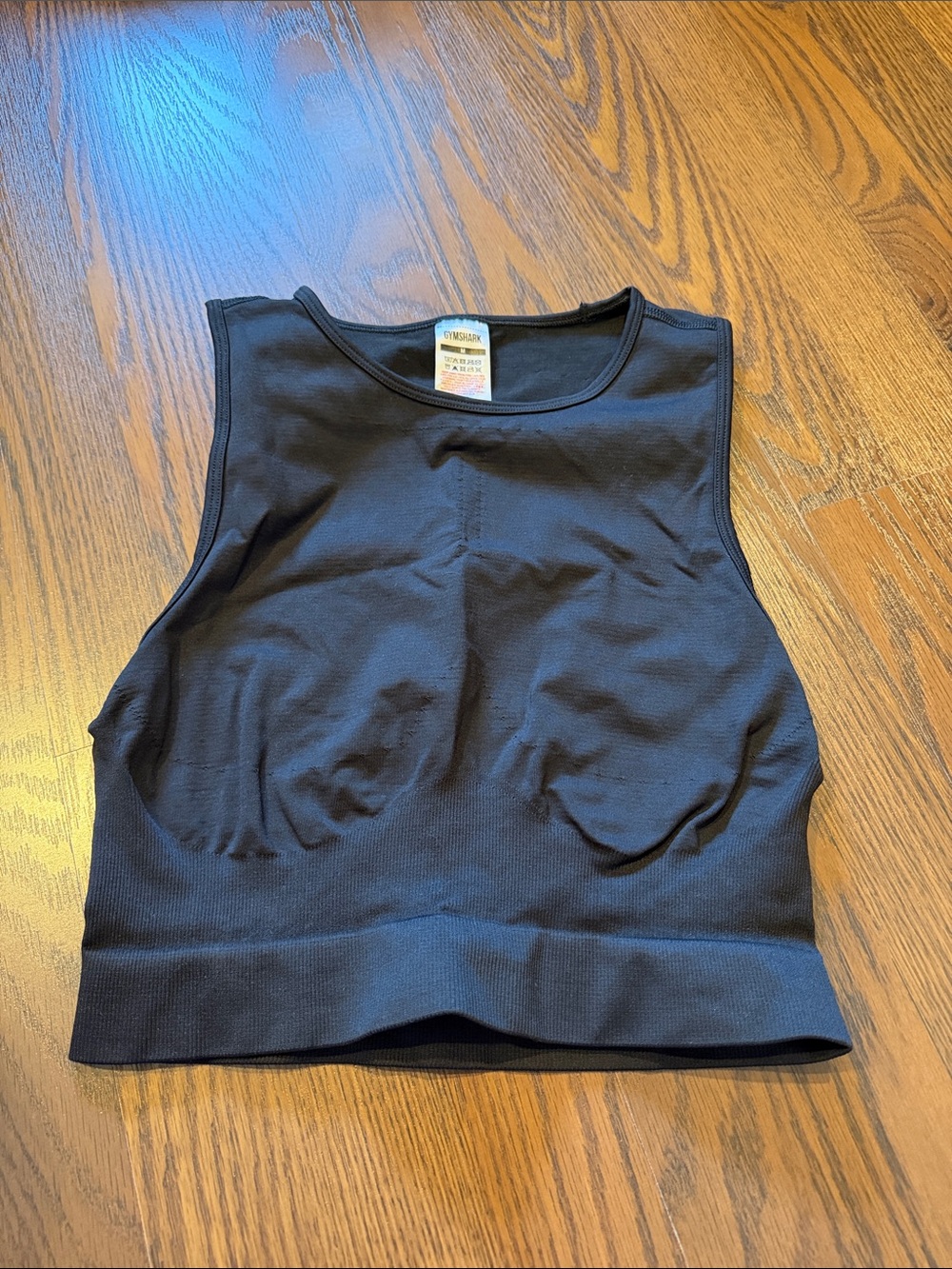 Gymshark Charcoal Crop Top